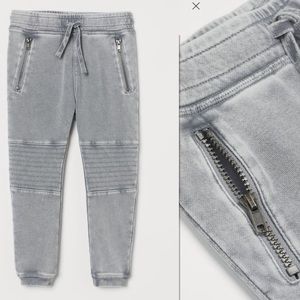 Stylish H&M Biker Joggers with Matching Tee